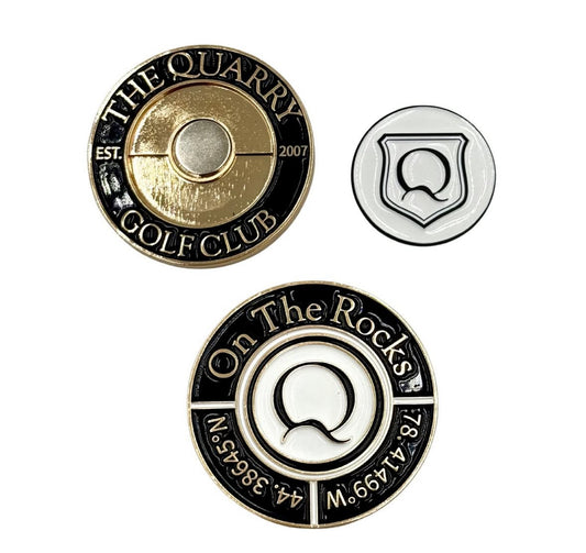 CUSTOM METAL BALL MARKERS