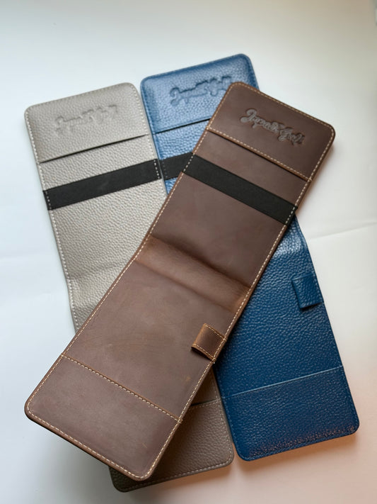IMPACT GOLF - LEATHER YARDAGE BOOKS