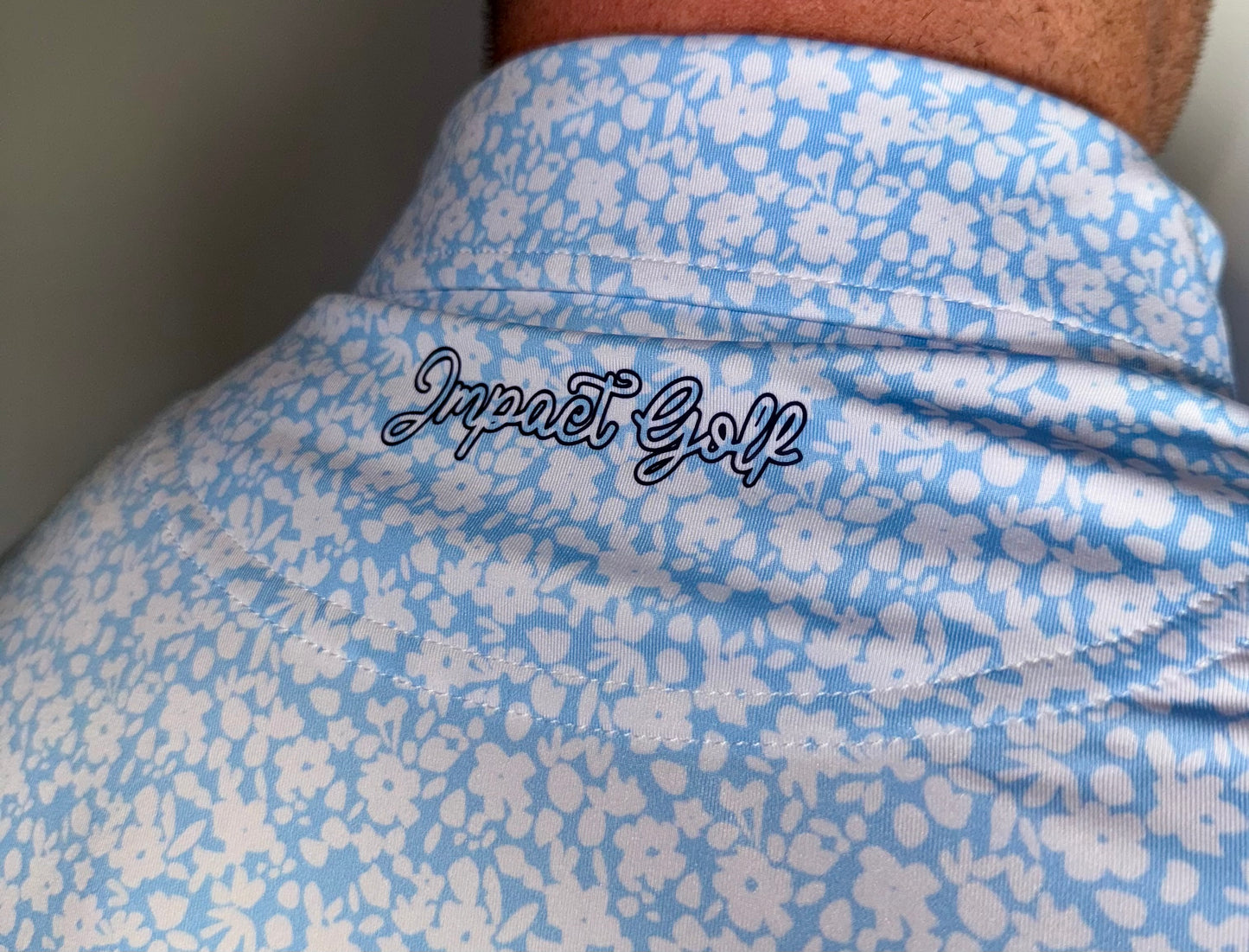 IMPACT GOLF - BLUE/WHITE FLOWER