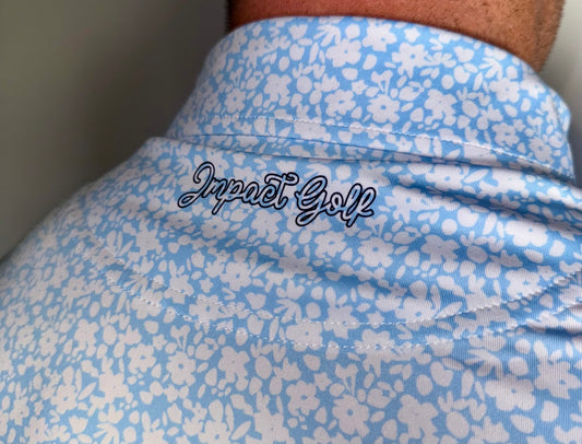 IMPACT GOLF - BLUE/WHITE FLOWER