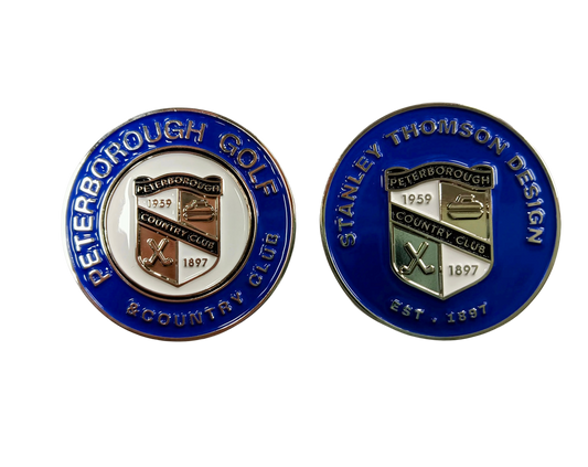 CUSTOM METAL BALL MARKERS
