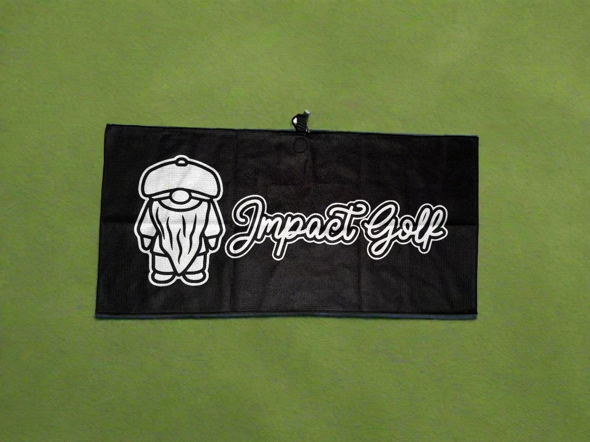 IMPACT GOLF WAFFLE TOWEL - DANCING GNOME