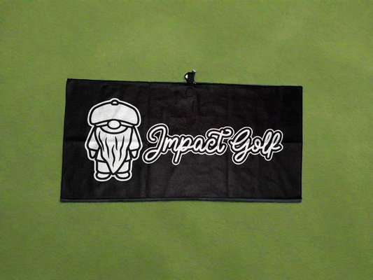 IMPACT GOLF WAFFLE TOWEL - DANCING GNOME