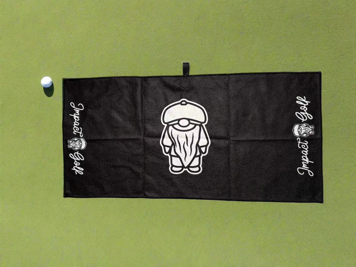 IMPACT GOLF WAFFLE TOWEL - SCRIPTED GNOME