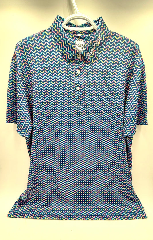 IMPACT GOLF -  MULTICOLOUR POLO